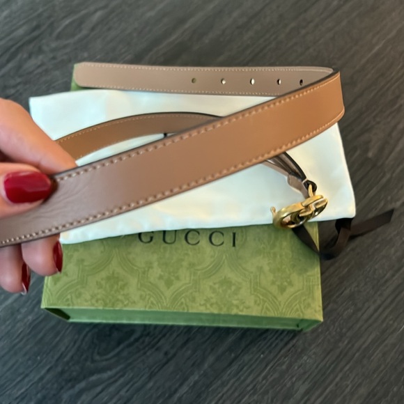 GG Marmont Thin Belt - Picture 5 of 6